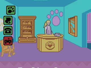 
											The Office Room where you can call to see if any animals are in danger