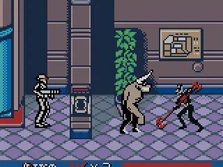 
											Using the Staff to fight
