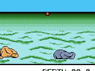 
											The lure's in the water.