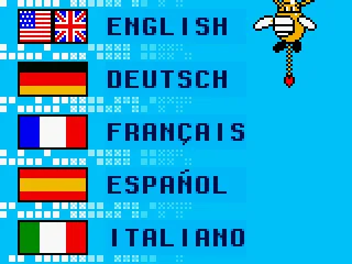 
											Language select.