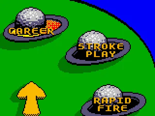 
											Single player mode: Career, Stroke Play, and Rapid Fire.