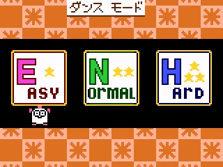 
											Difficulty selection