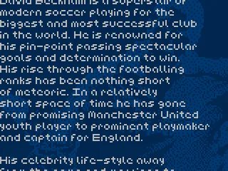 
											The David Beckham Story