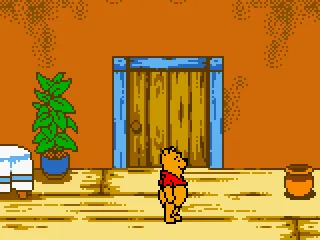 
											Pooh in the house.