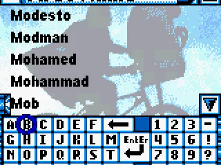 
											Choosing your name.