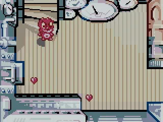 
											Down the stairs