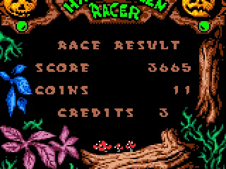 
											The race results