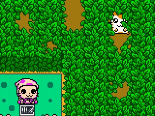 
											In the grass