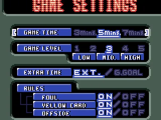 
											Game settings