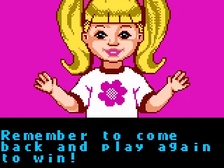 
											Kelly will remind you to return to beat minigames.