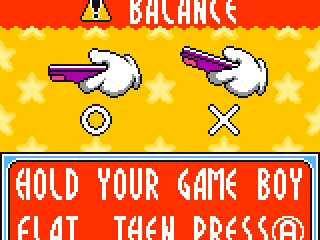 
											Balance the Game Boy