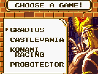 
											Game selection.