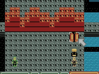 
											Placing a bomb and a detonator to open the path ahead