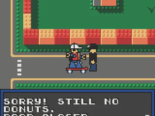 
											No Donuts - No Pass!