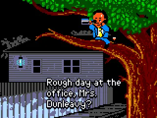 
											The game starts off with a recreation of the movie.
