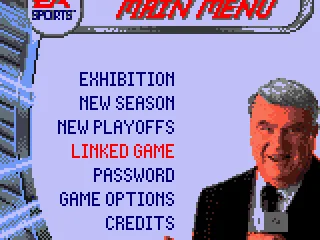
											Menu screen.