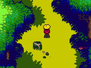
											Traversing a yellow forest.