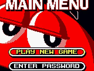 
											Main menu.