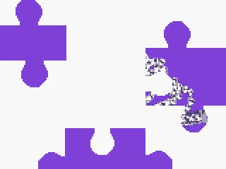 
											The puzzle pieces a few levels in.