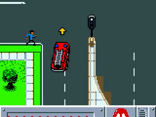
											Pedestrians cannot be run over as they are automatically moved out of the way.