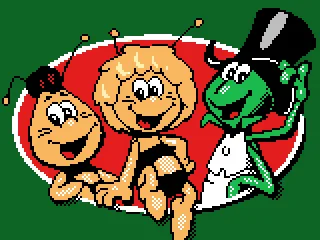 
											Maya, and her friends Willi and Flip