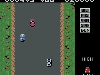 
											Spy Hunter: Overtaking.