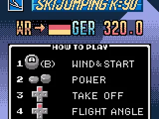 
											Commands for ski jumping