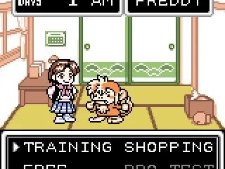 
											Now to train him.
