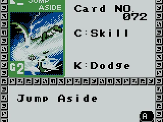 
											Each card represents an attack a certain monster can do so if you try it on another or if this monster is dead the card is useless