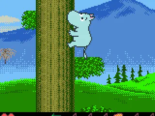 
											Climbing a tree