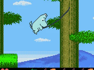 
											Swinging a rope