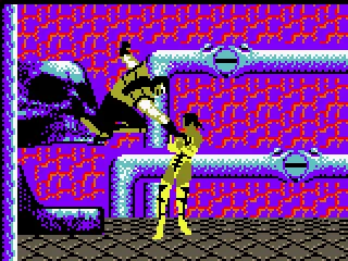 
											Scorpion connects successfully a punch in Tanya.