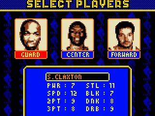 
											Select players.