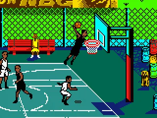 
											Street basketball!