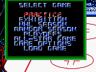 
											Menu of modes