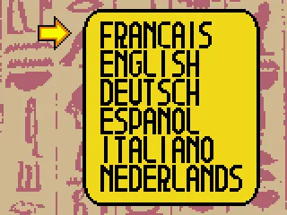 
											Language Selection