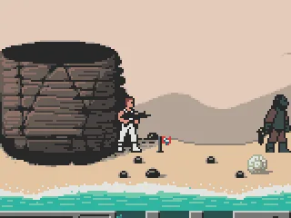 
											The machine gun is as fast as one expects it to be.