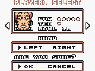 
											Player select.