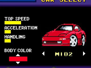 
											Went to the garage to select my car