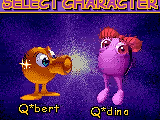 
											Choose your character: Q*bert or Q*dina.