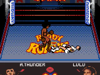 
											Afro Thunder celebrates his win