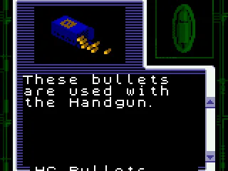 
											Receiving handgun bullets