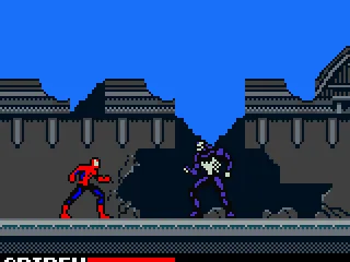 
											The first boss, Venom