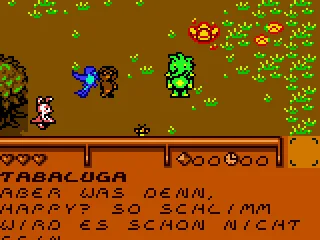 
											Tabaluga getting a quest