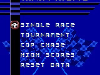 
											Menu screen.