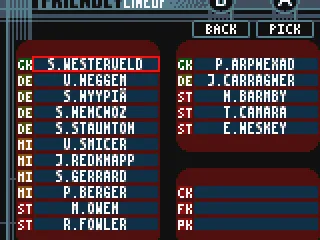 
											Pick your team