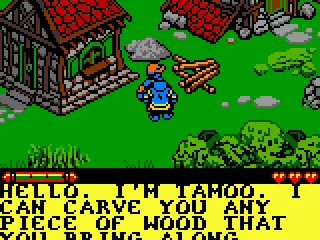 
											The wood carver