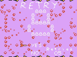
											I died. Do I want to retry?