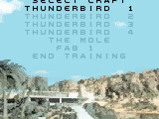 
											The list of training missions.