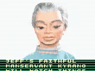 
											The pause screen.